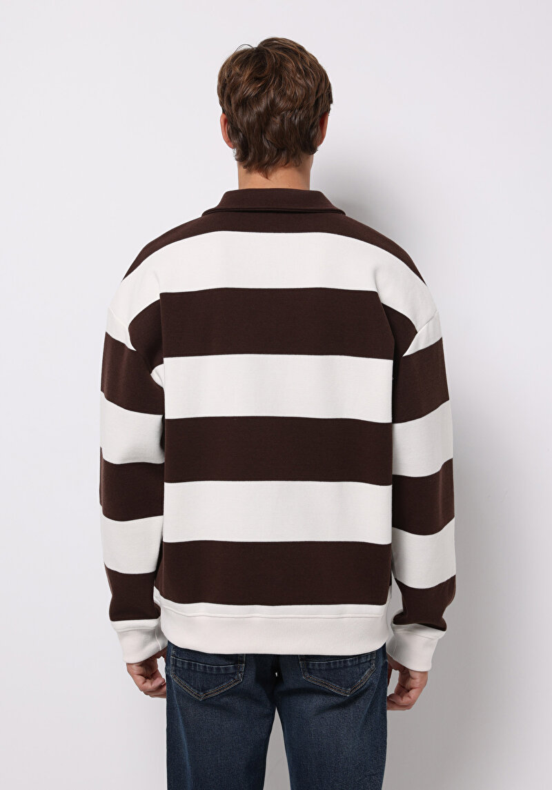 Afișați detalii pentru Hanorac / Bluza De Barbati Maro Comfort Fit  Cl1076266