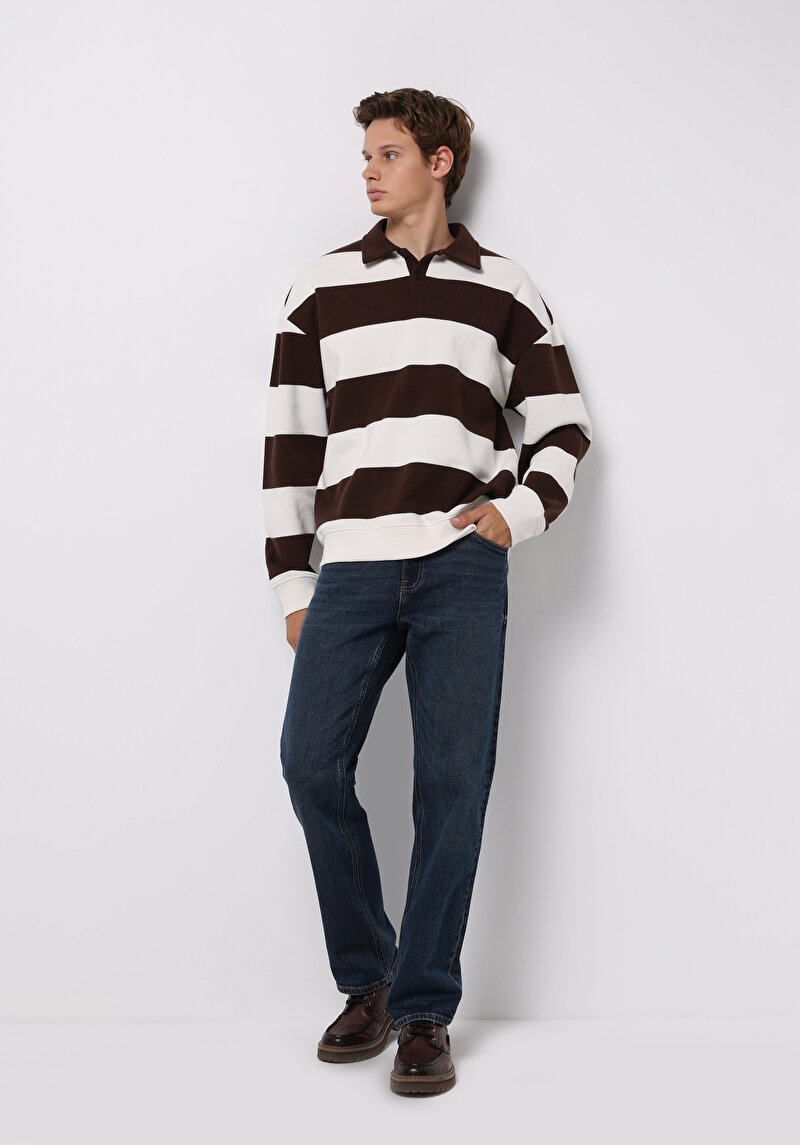 Afișați detalii pentru Hanorac / Bluza De Barbati Maro Comfort Fit  Cl1076266