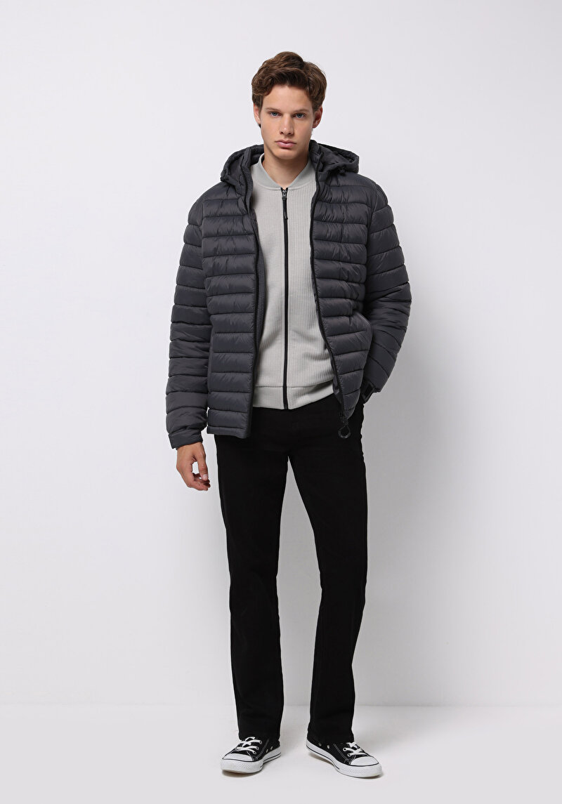 Afișați detalii pentru Jacheta De Barbati Antracit Slim Fit  Cl1076511