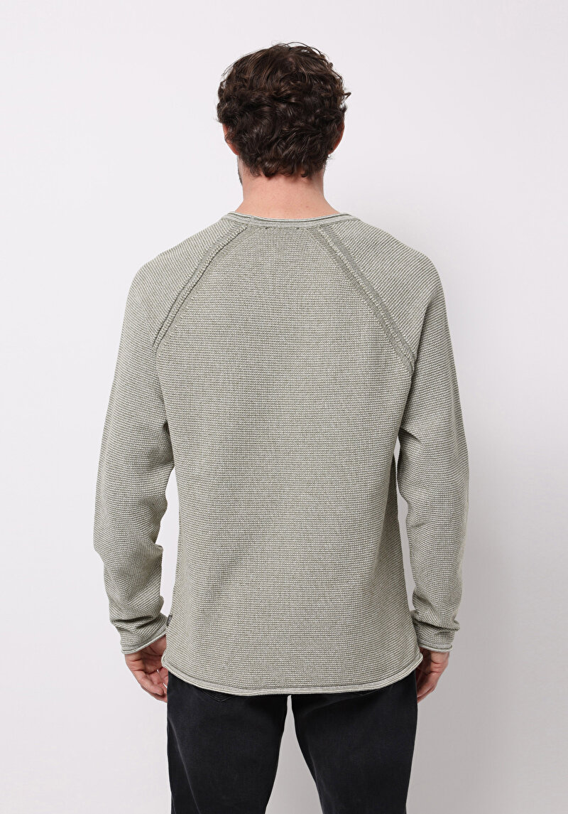 Imagine a Pulover De Barbati Verde Regular Fit Cl1076862