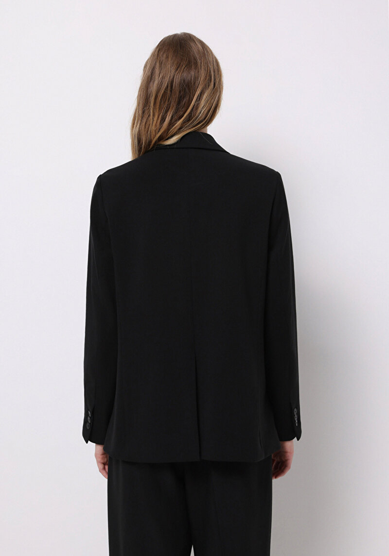 Afișați detalii pentru Jacheta De Dama Negru Regular Fit  Cl1075565