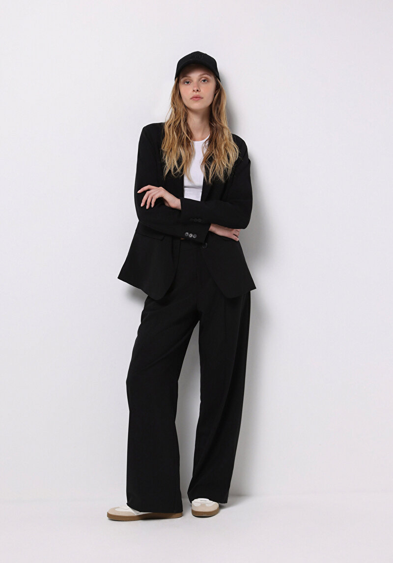 Afișați detalii pentru Jacheta De Dama Negru Regular Fit  Cl1075565