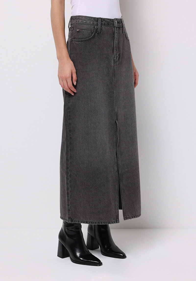 Imagine a Fusta De Dama Negru Slim Fit Cl1076015