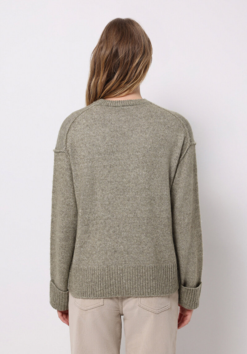 Imagine a Pulover De Dama Verde Regular Fit Cl1076879