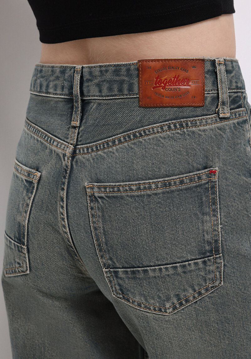 Afișați detalii pentru Pantaloni De Dama Albastru Regular Fit 970 Berry Cl1076891