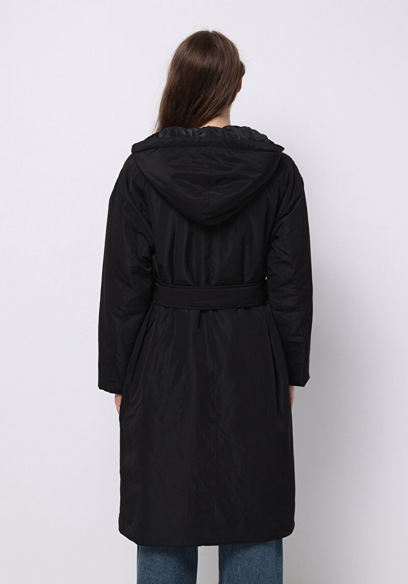 Imagine a Palton De Dama Negru Regular Fit Cl1075683