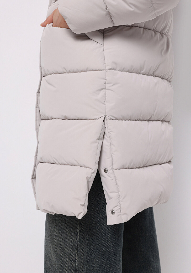 Afișați detalii pentru Palton De Dama Alb Regular Fit  Cl1075972