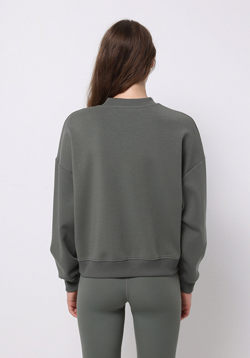 Afișați detalii pentru Hanorac / Bluza De Dama Verde Regular Fit  Cl1076363