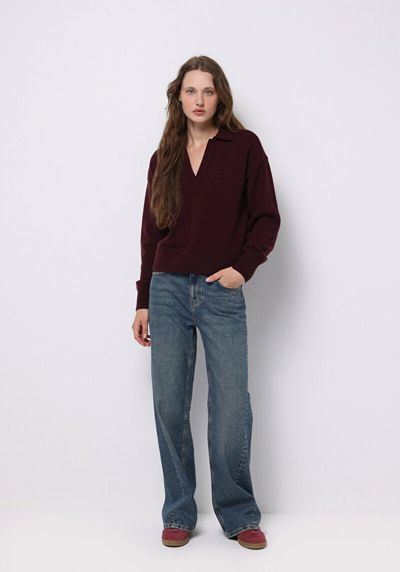 Imagine a Pulover De Dama Mov Regular Fit Cl1077173