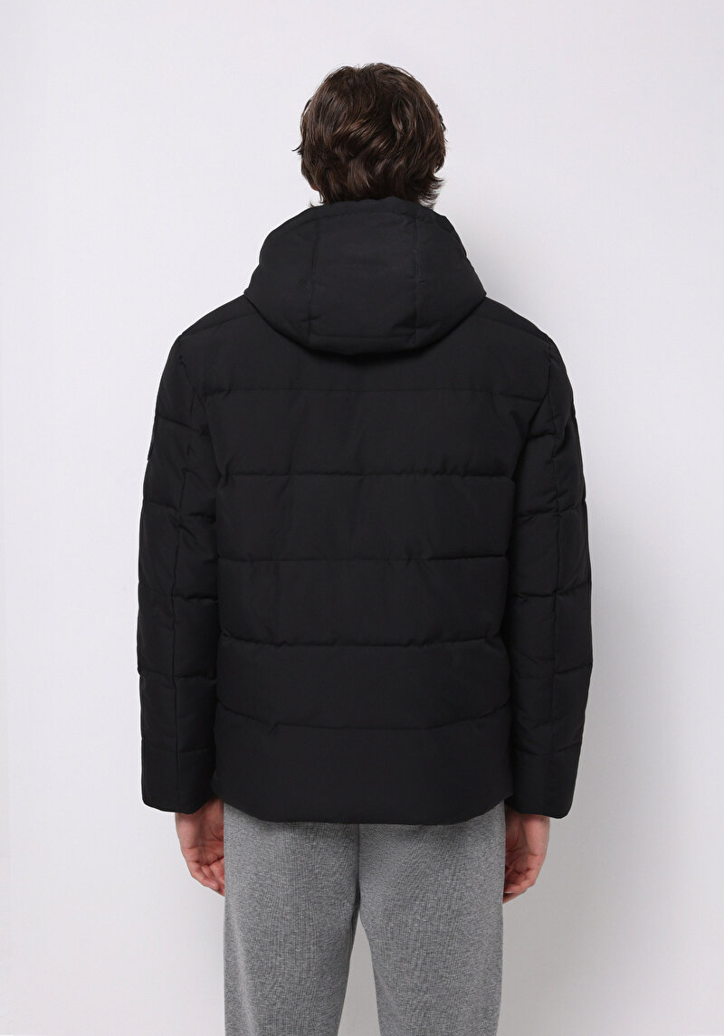 Afișați detalii pentru Jacheta De Barbati Negru Regular Fit  Cl1070919