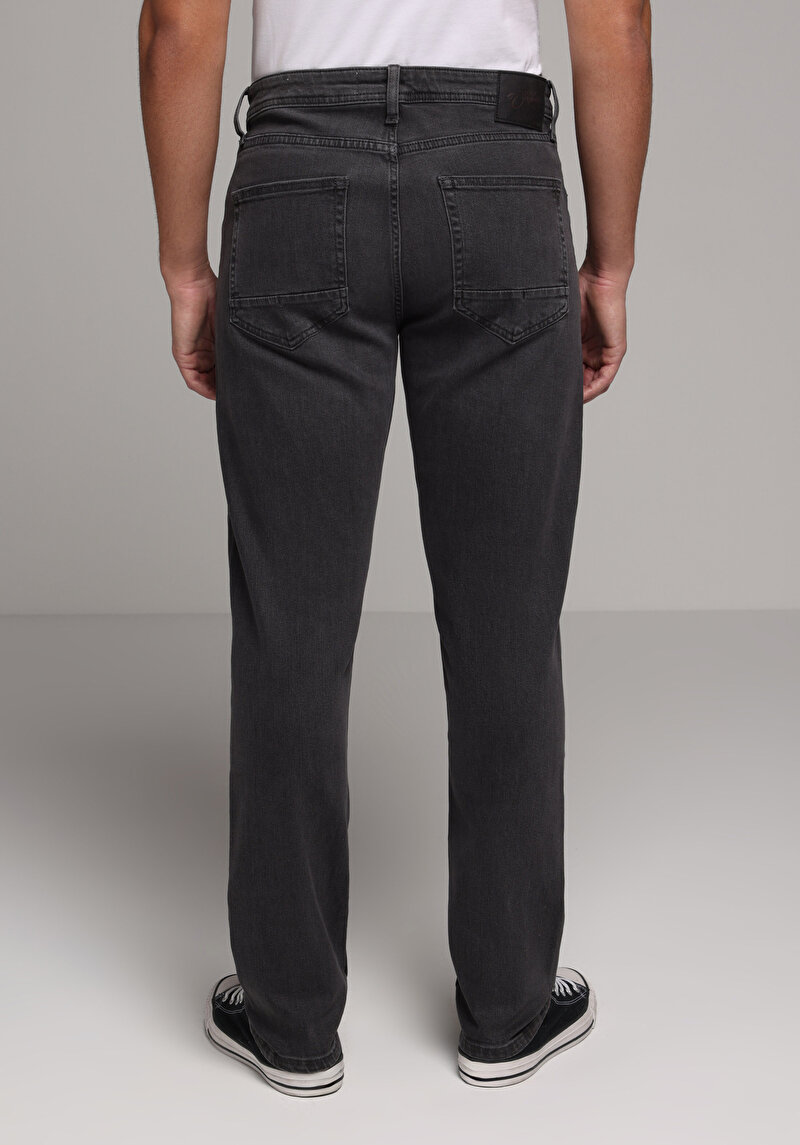 Imagine a Pantaloni De Barbati Negru Regular Fit 067 Jack Cl1073054