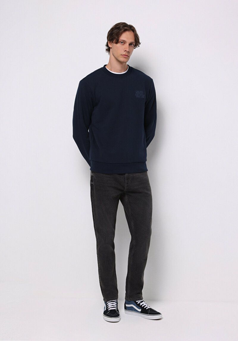 Afișați detalii pentru Pantaloni De Barbati Negru Regular Fit 067 Jack Cl1073054