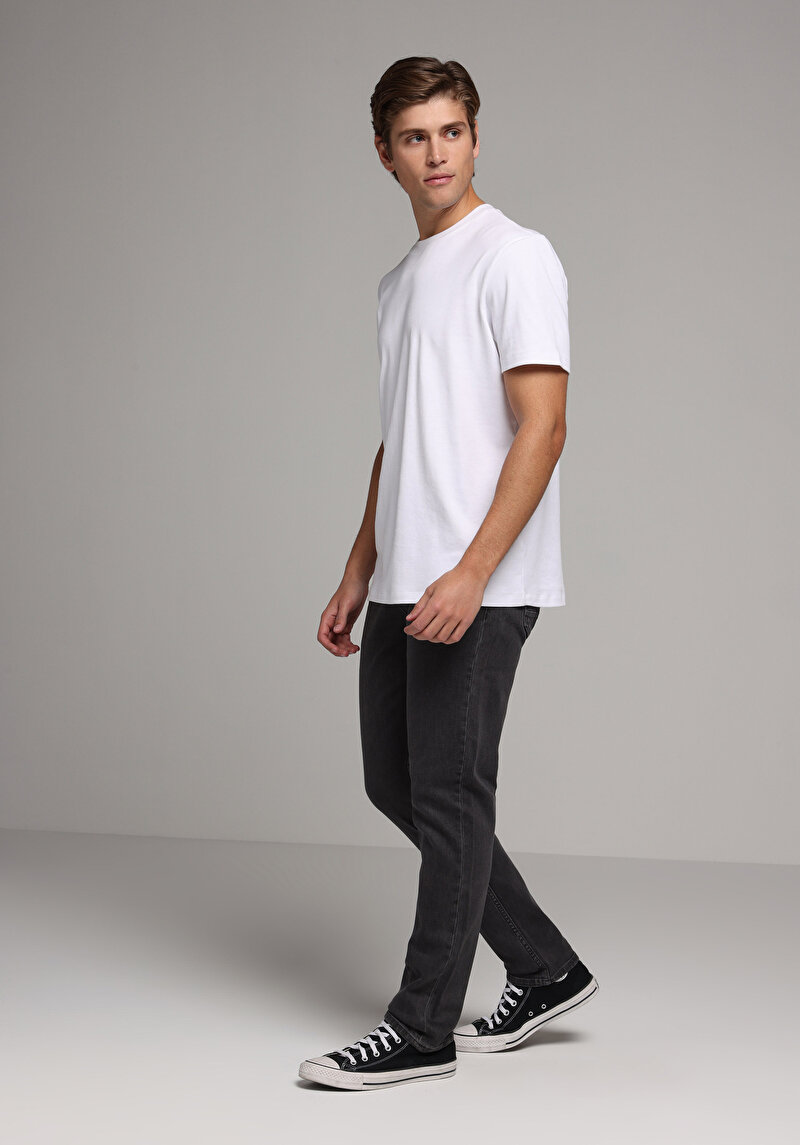 Imagine a Pantaloni De Barbati Negru Regular Fit 067 Jack Cl1073054