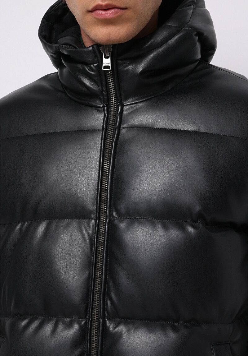 Afișați detalii pentru Jacheta De Barbati Negru Regular Fit  Cl1076392