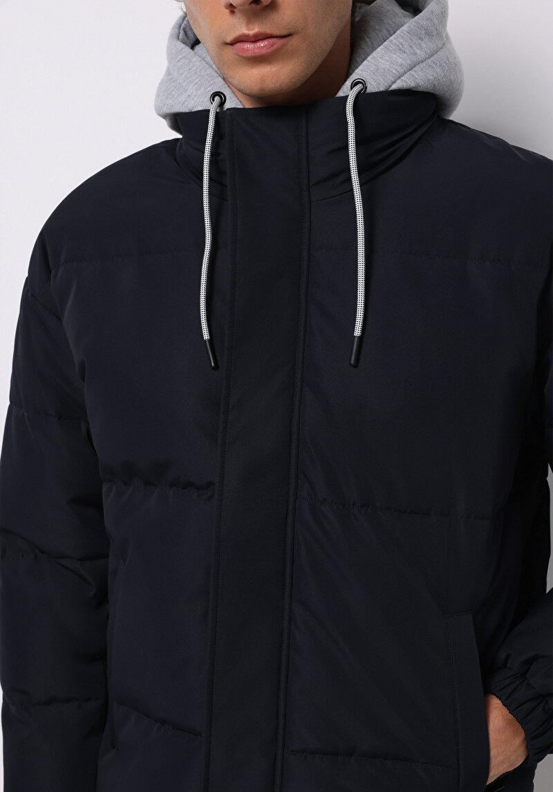 Imagine a Jacheta De Barbati Albastru Marin Regular Fit Cl1076714