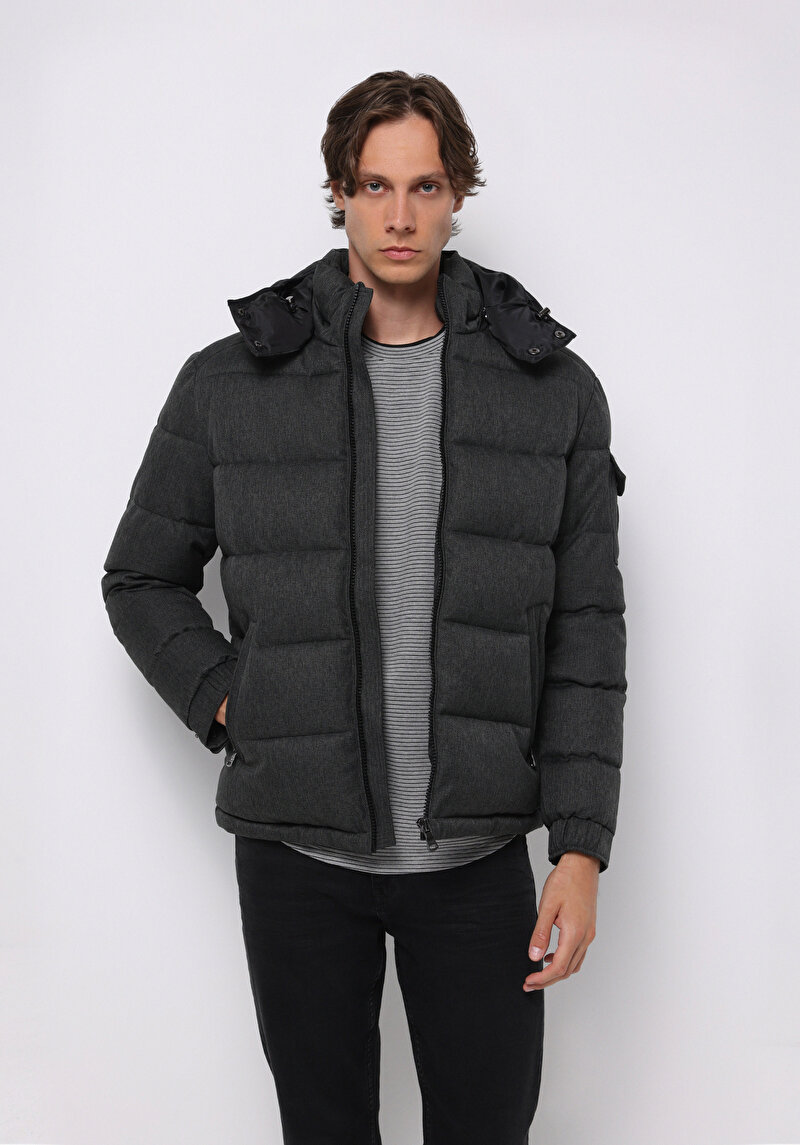 Imagine a Jacheta De Barbati Antracit Regular Fit  Cl1076718