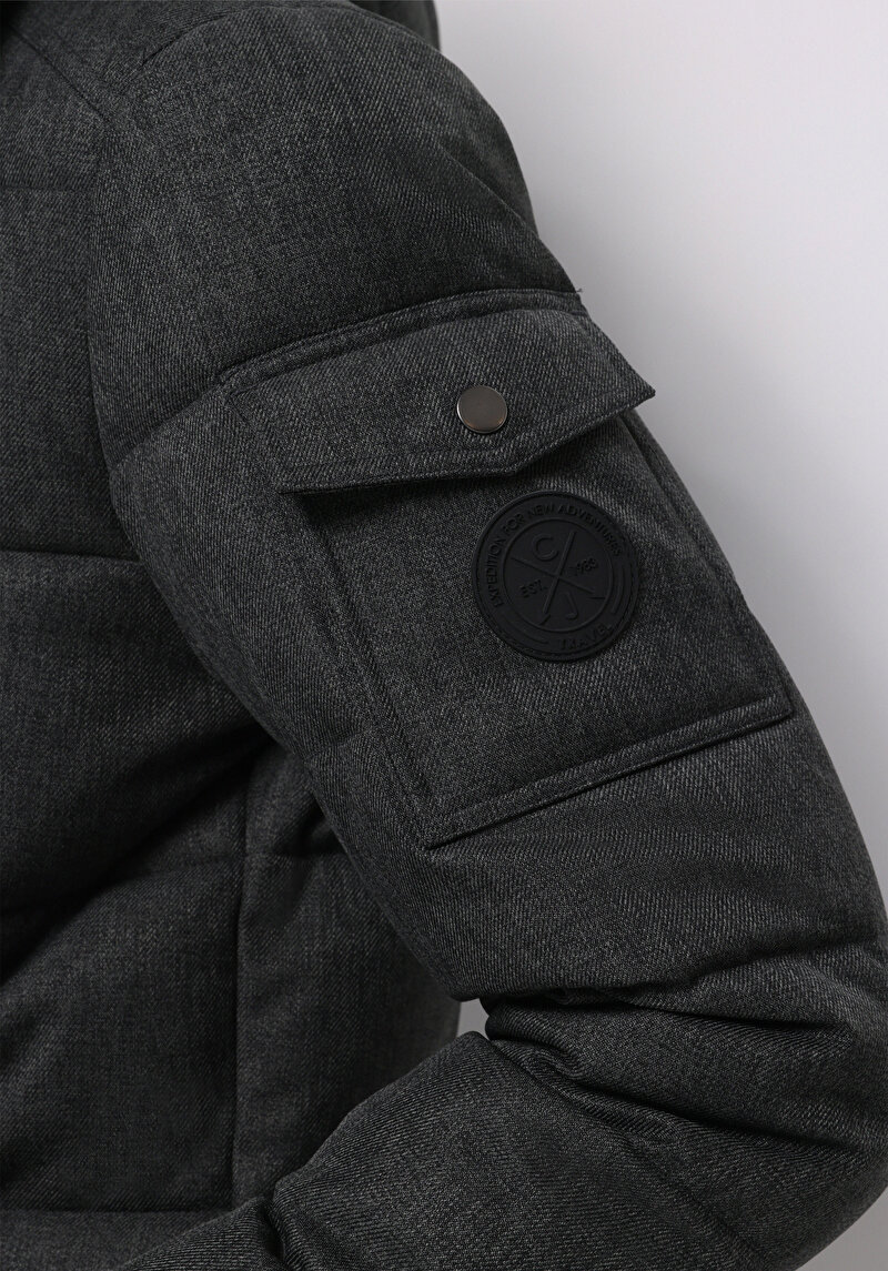 Afișați detalii pentru Jacheta De Barbati Antracit Regular Fit  Cl1076718