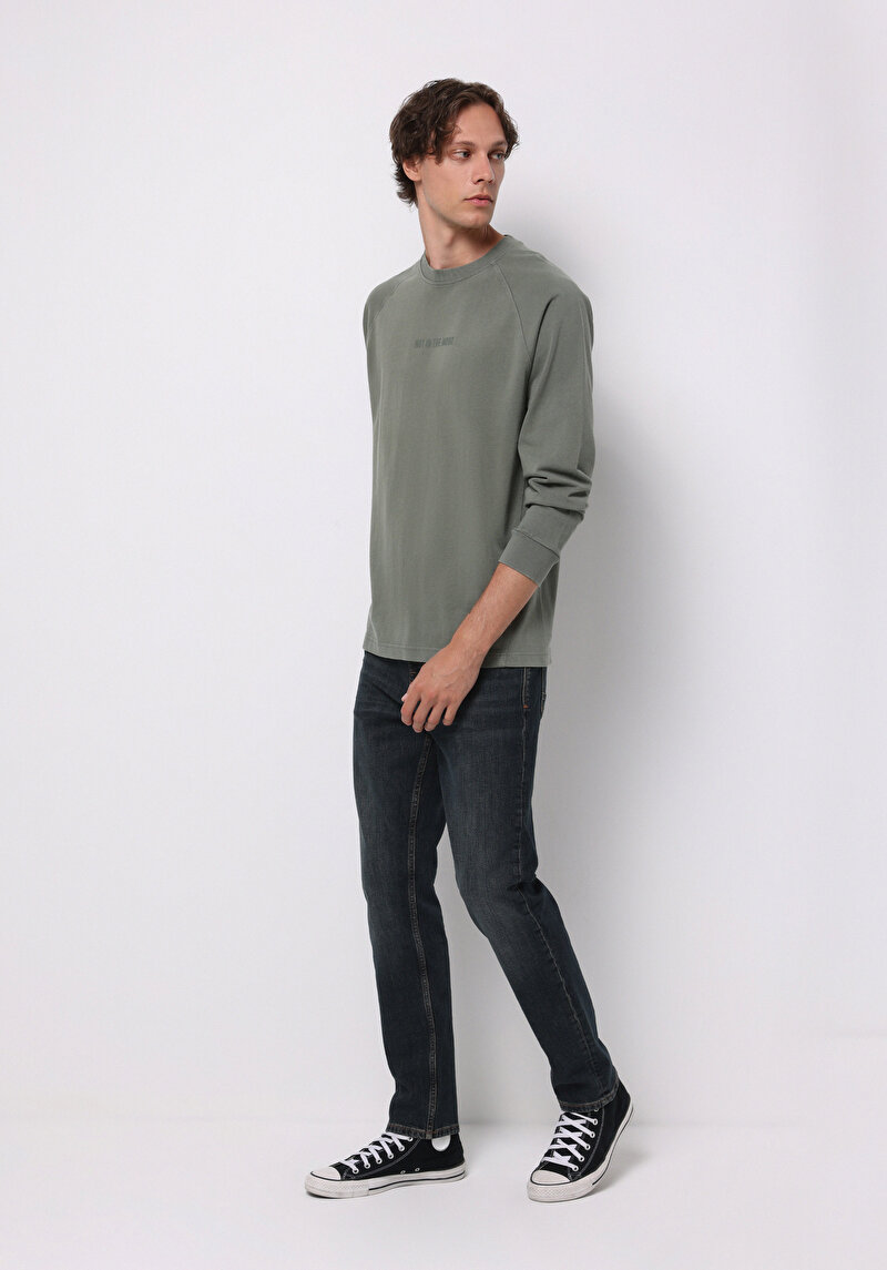 Afișați detalii pentru Pantaloni De Barbati Albastru Regular Fit 067 Jack Cl1076996