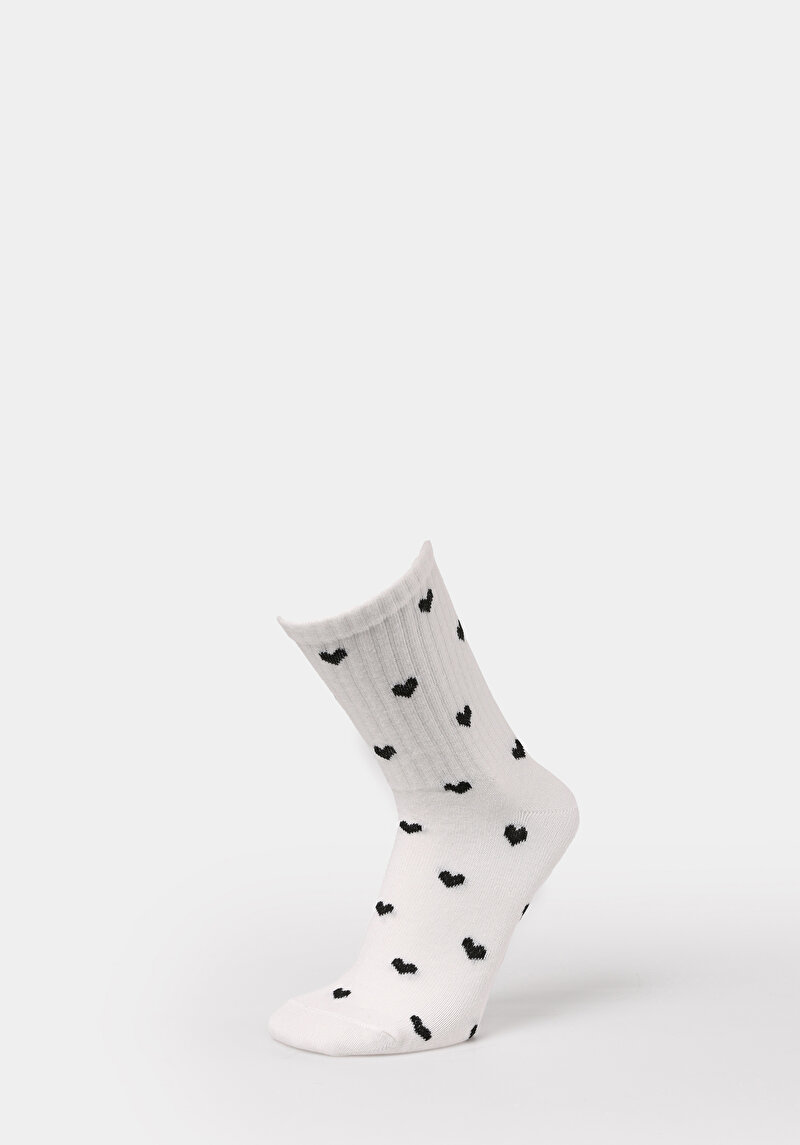 Imagine a Sosete De Dama Ecru Modern Fit  Cl1077534