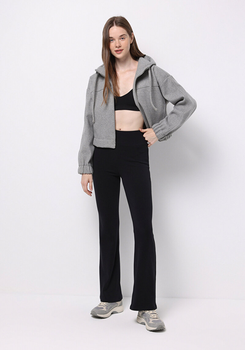 Imagine a Pantaloni De Dama Negru Slim Fit  Cl1076173