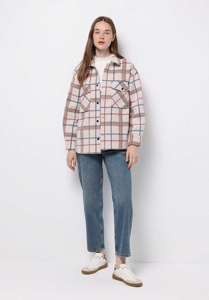 Imagine a Camasa Cu Maneca Lunga De Dama Alb Regular Fit Cl1076426