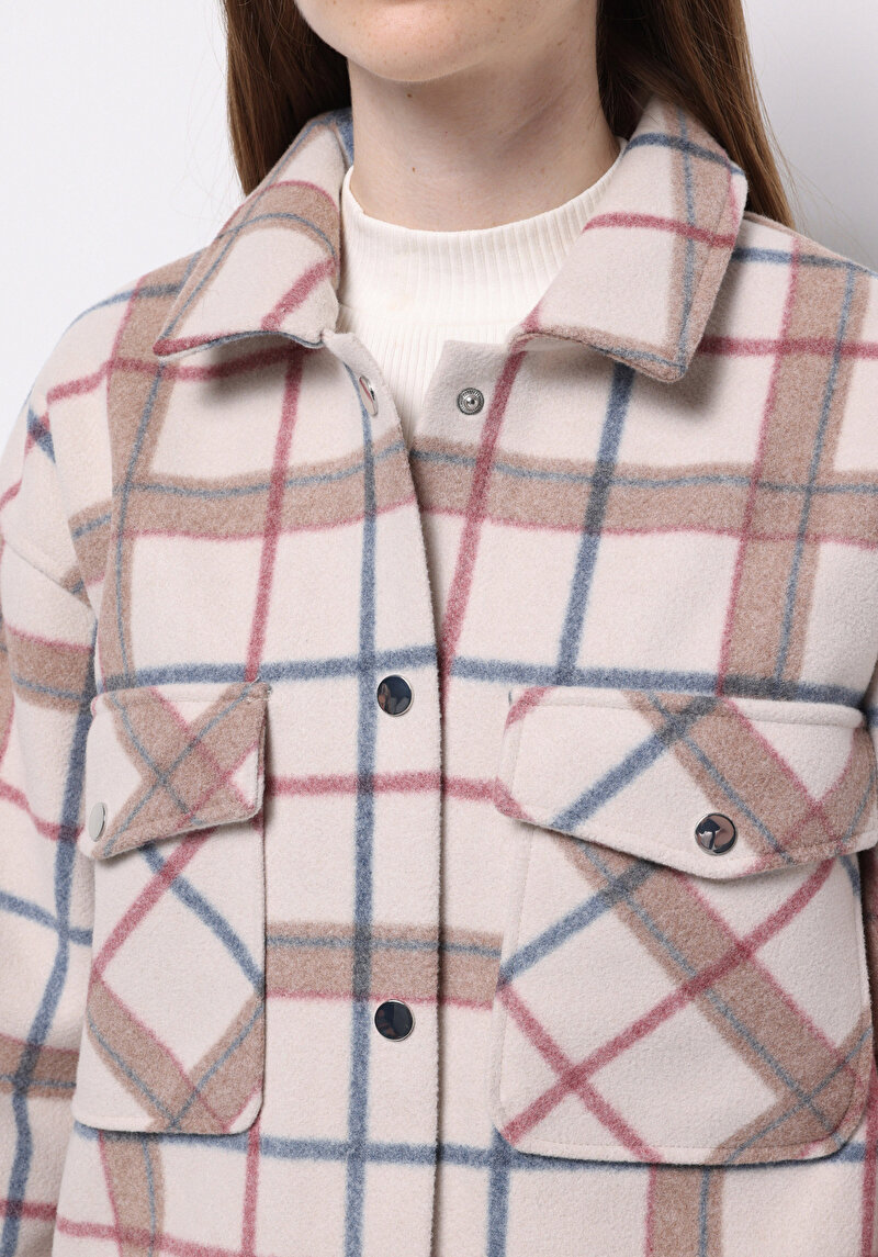 Imagine a Camasa Cu Maneca Lunga De Dama Alb Regular Fit Cl1076426