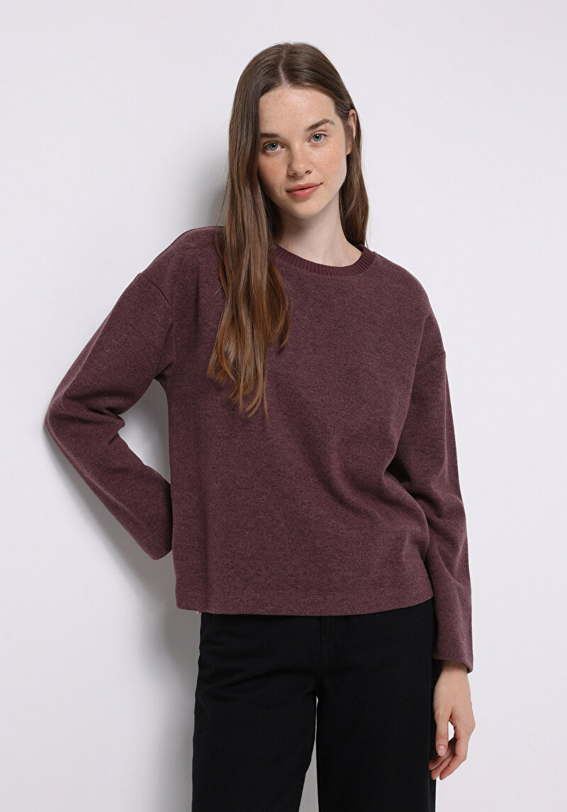 Imagine a Pulover De Dama Mov Regular Fit Cl1076694