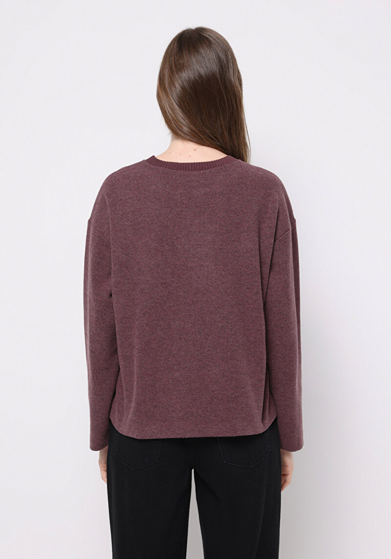 Imagine a Pulover De Dama Mov Regular Fit Cl1076694