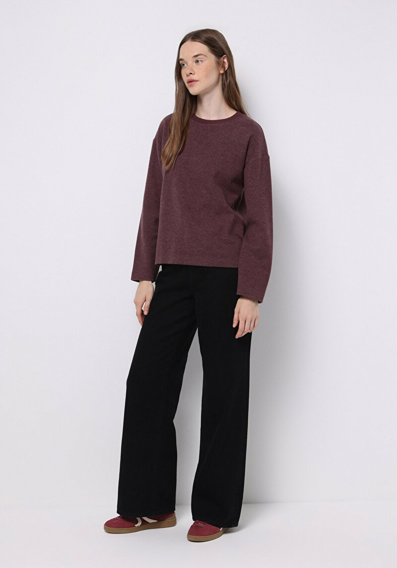 Imagine a Pulover De Dama Mov Regular Fit Cl1076694