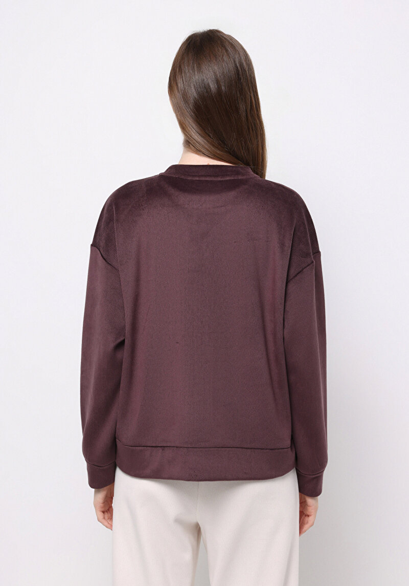 Afișați detalii pentru Hanorac / Bluza De Dama Mov Regular Fit  Cl1077322