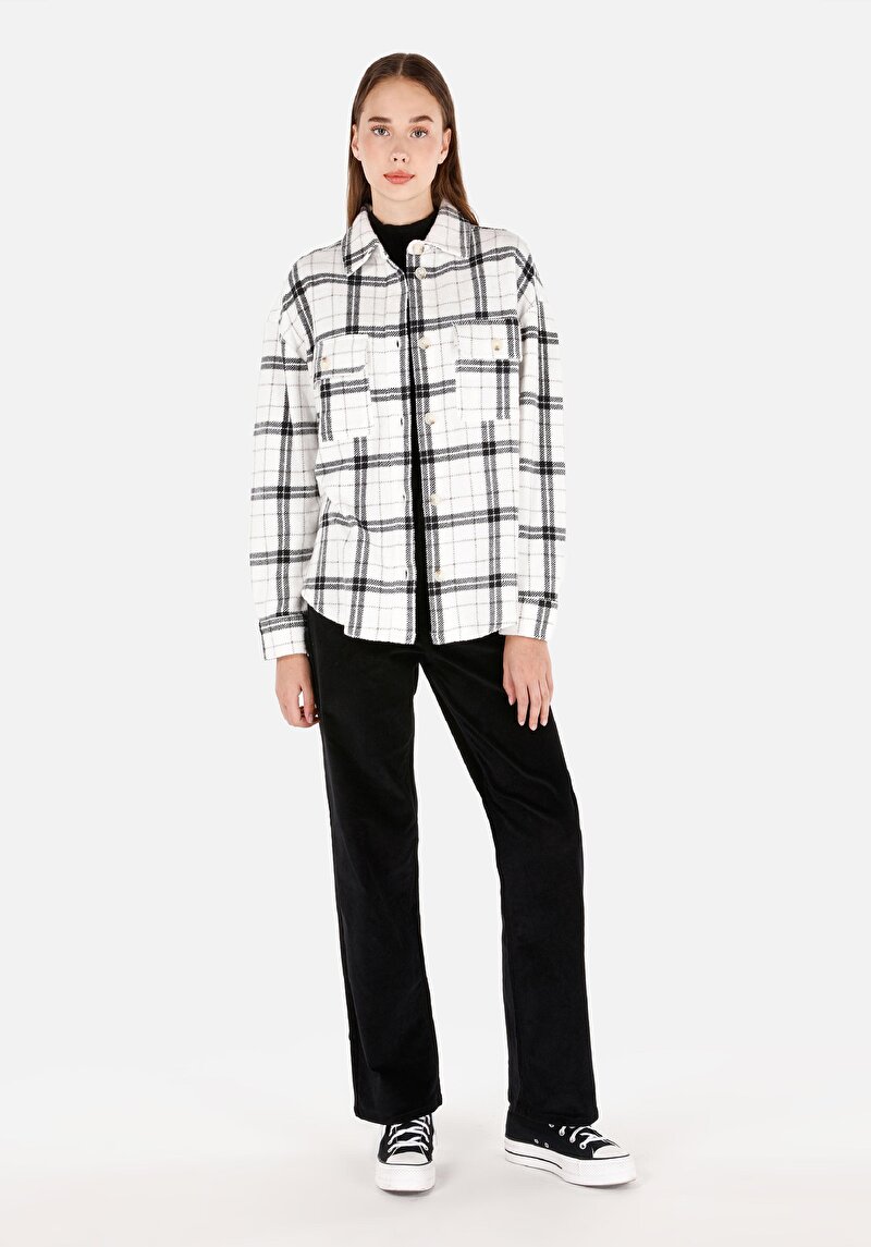 Afișați detalii pentru Cămașă Cu Gât Pentru Femei Cămașă Albă Cu Mânecă Lungă Pentru Femei