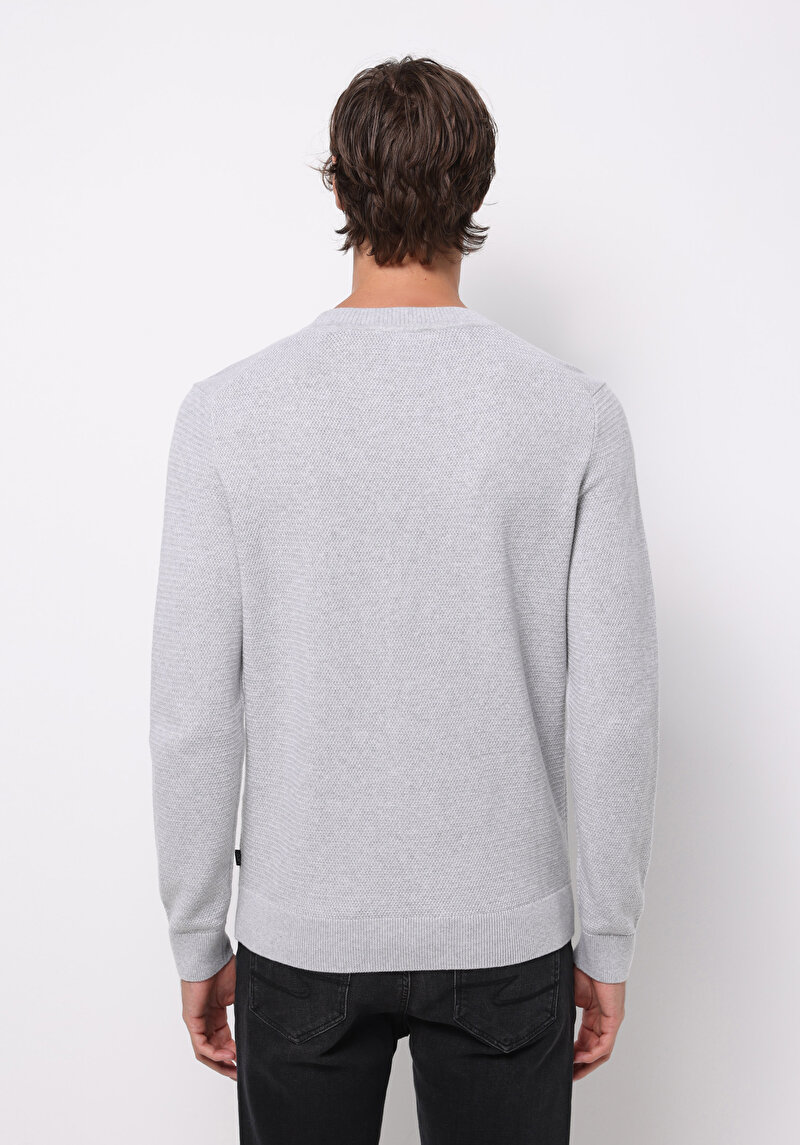 Imagine a Pulover De Barbati Gri Regular Fit Cl1076438