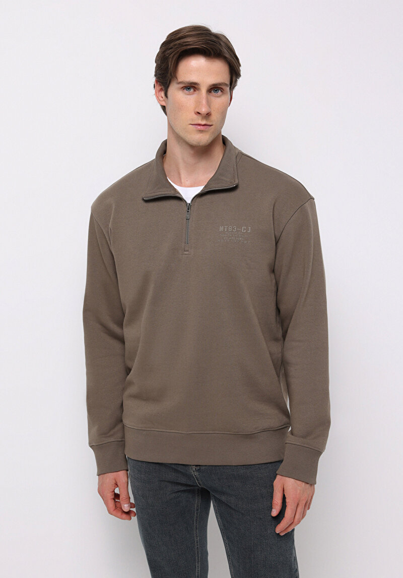 Imagine a Hanorac / Bluza De Barbati Maro Comfort Fit  Cl1077098