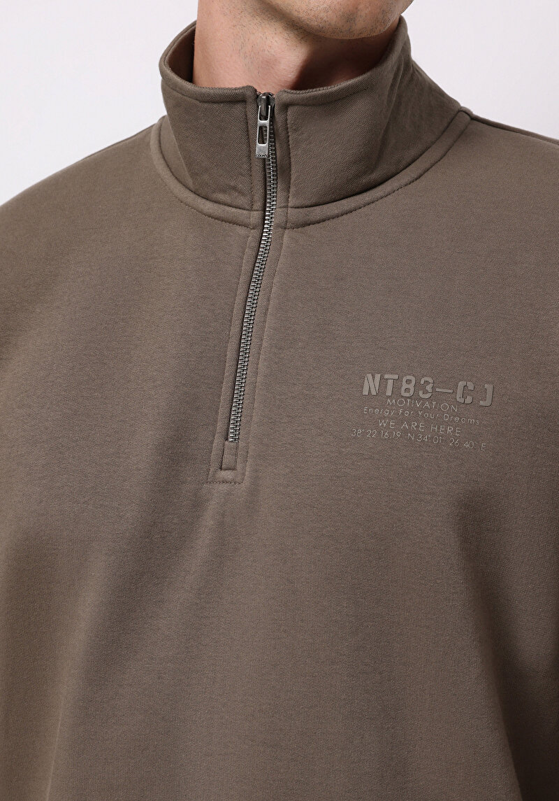 Imagine a Hanorac / Bluza De Barbati Maro Comfort Fit Cl1077098