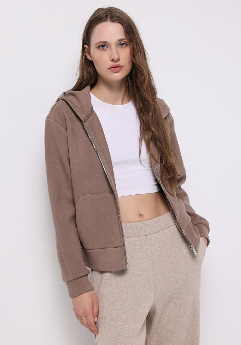 Imagine a Hanorac / Bluza De Dama  Regular Fit  Cl1076075