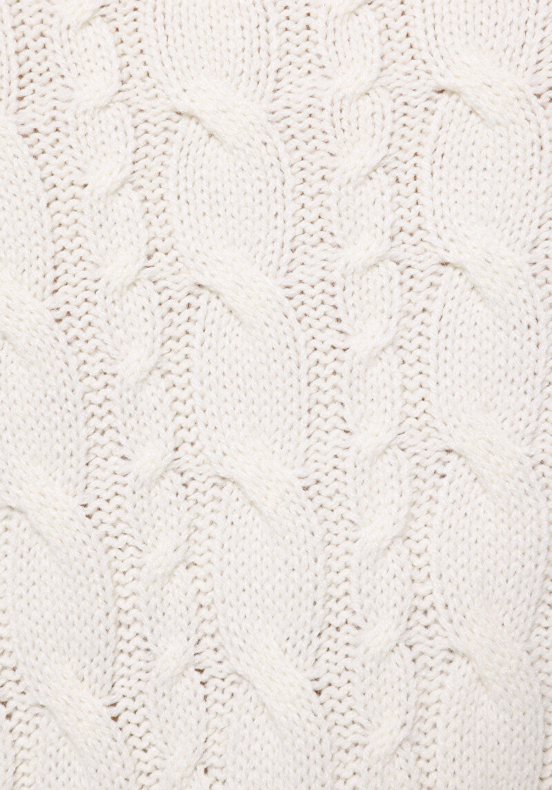 Afișați detalii pentru Pulover De Dama Ecru Oversize  Cl1076701