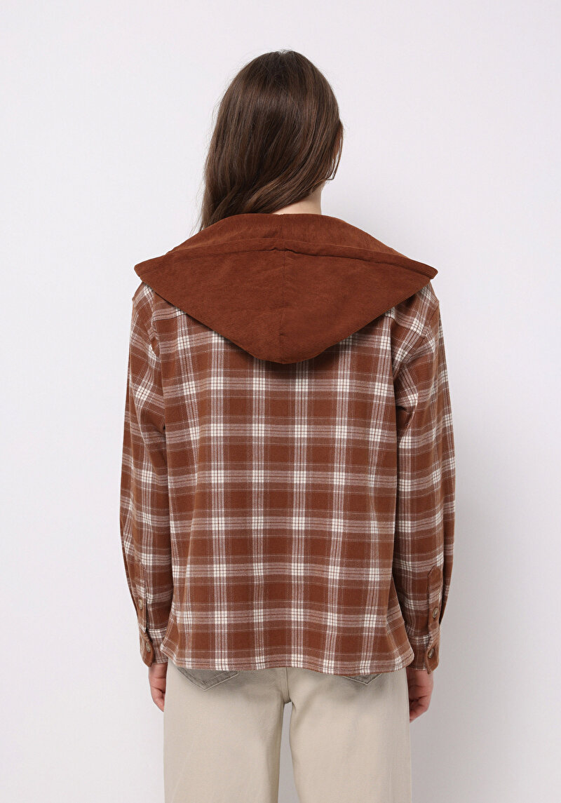 Afișați detalii pentru Camasa Cu Maneca Lunga De Dama Bej Regular Fit  Cl1077251