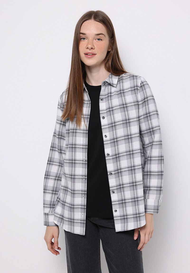 Imagine a Camasa Cu Maneca Lunga De Dama  Regular Fit  Cl1071217