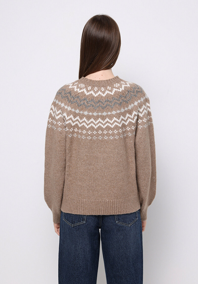 Imagine a Pulover De Dama Bej Regular Fit Cl1076626