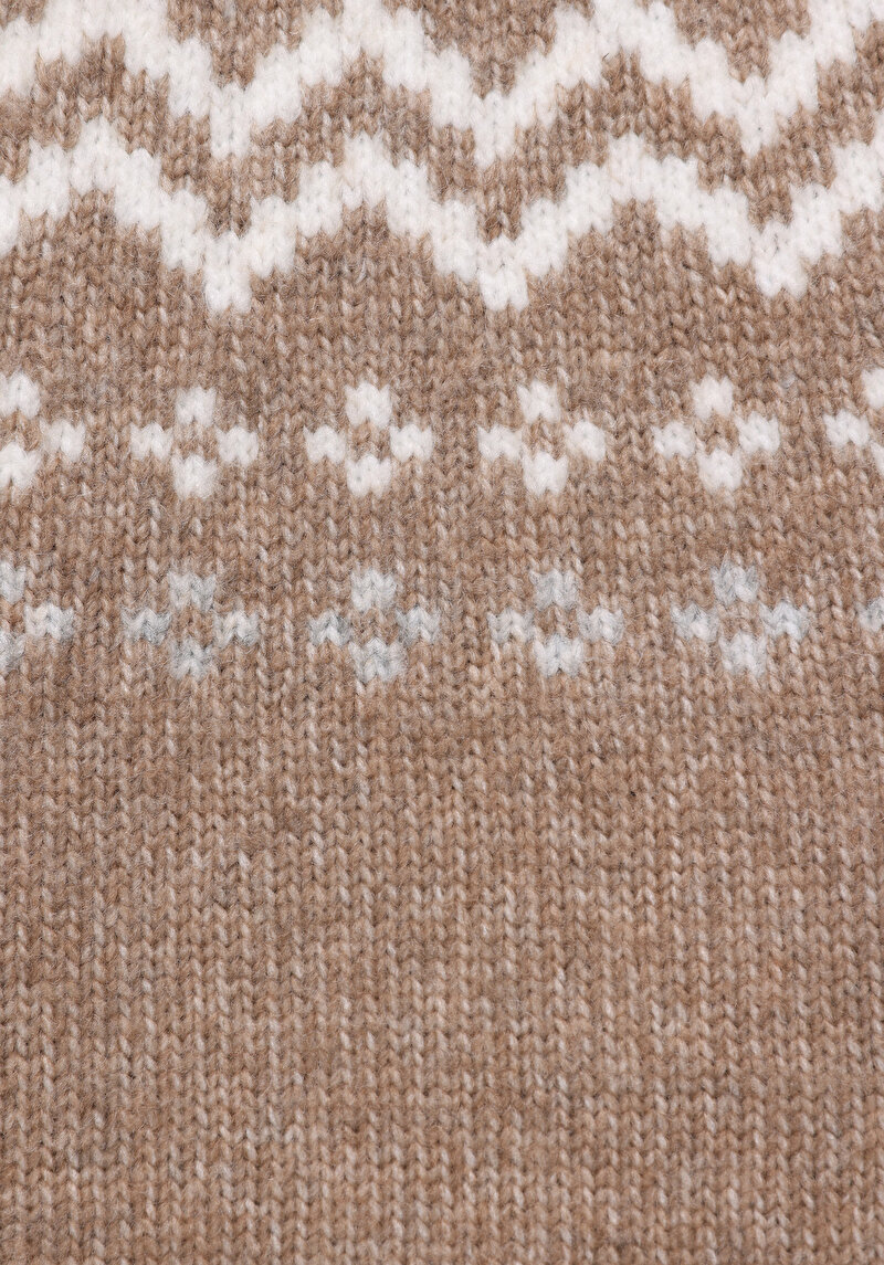 Afișați detalii pentru Pulover De Dama Bej Regular Fit  Cl1076626