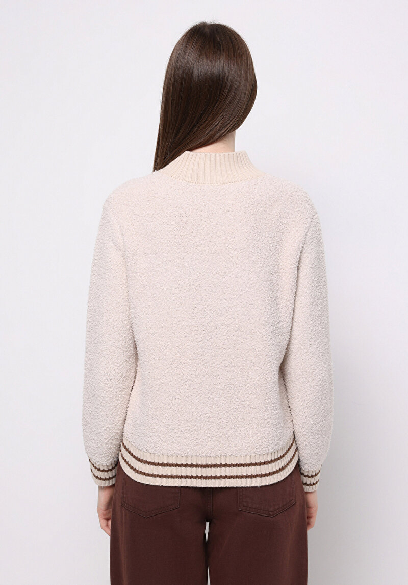 Imagine a Cardigan De Dama Bej Regular Fit Cl1076627