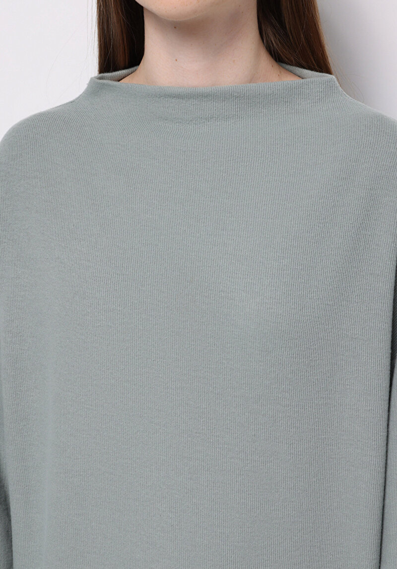 Afișați detalii pentru Pulover De Dama Verde Relax Fit  Cl1076695