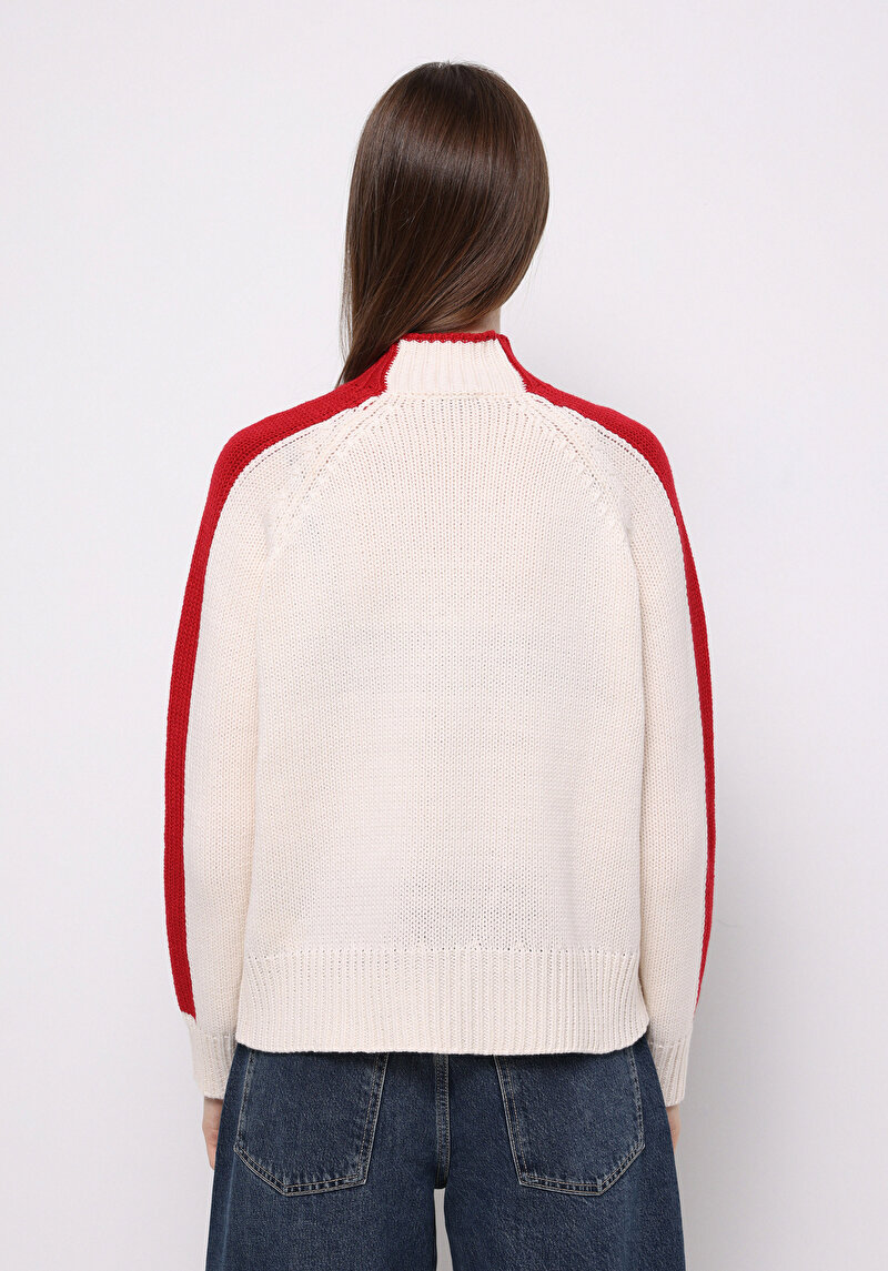 Imagine a Pulover De Dama Ecru Regular Fit Cl1077348