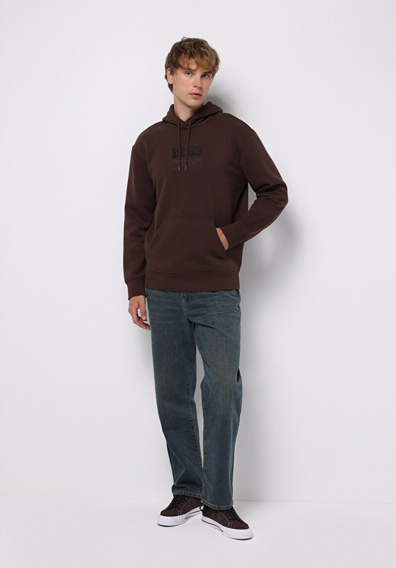 Afișați detalii pentru Hanorac / Bluza De Barbati Maro Comfort Fit  Cl1076276