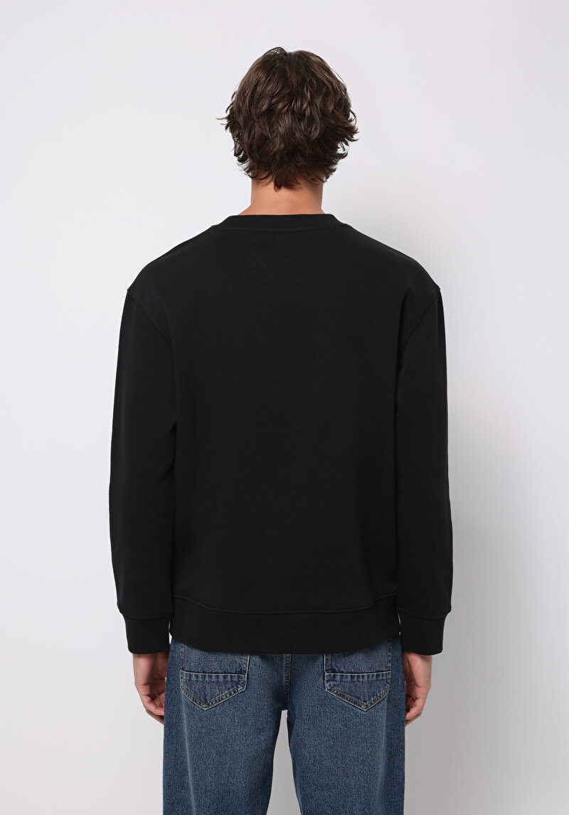 Afișați detalii pentru Hanorac / Bluza De Barbati Negru Comfort Fit  Cl1075729