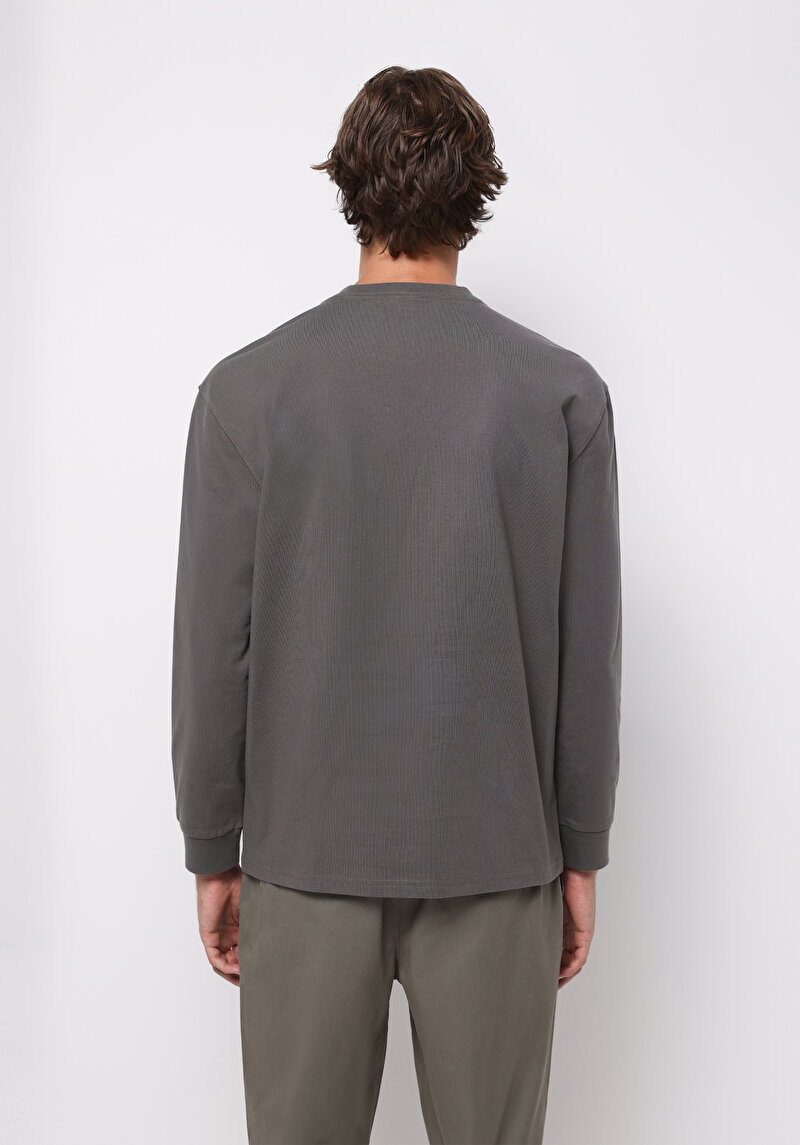 Imagine a Tricou Cu Maneca Lunga De Barbati Comfort Fit Cl1076435