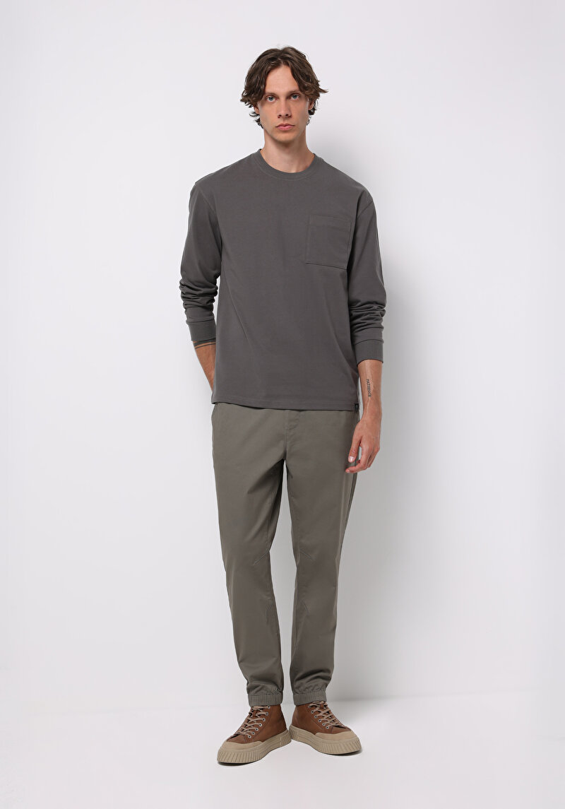 Imagine a Tricou Cu Maneca Lunga De Barbati Comfort Fit Cl1076435