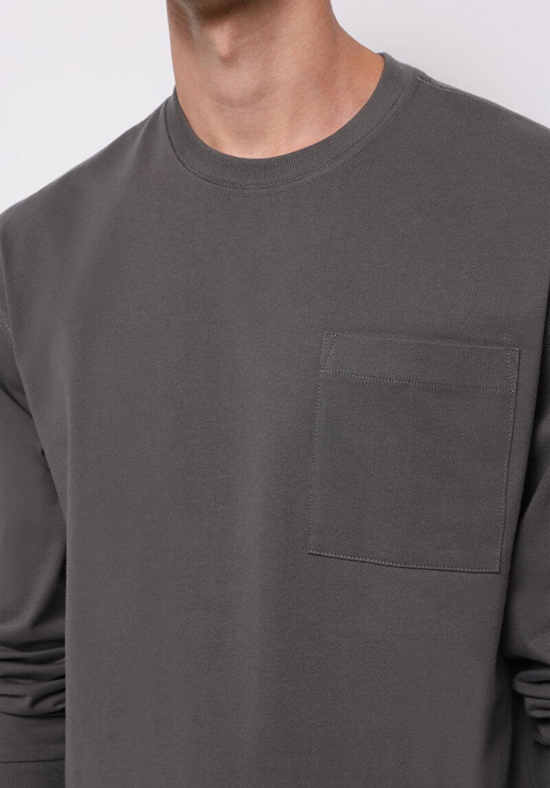 Imagine a Tricou Cu Maneca Lunga De Barbati Comfort Fit Cl1076435