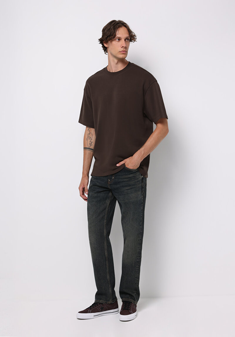 Afișați detalii pentru Pantaloni De Barbati Albastru Inchis Regular Fit 047 Fit Cl1077537