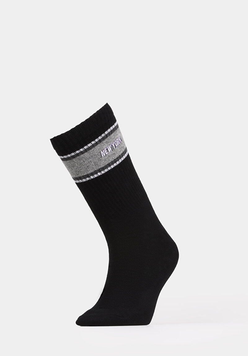 Imagine a Sosete De Barbati Negru Modern Fit  Cl1078017